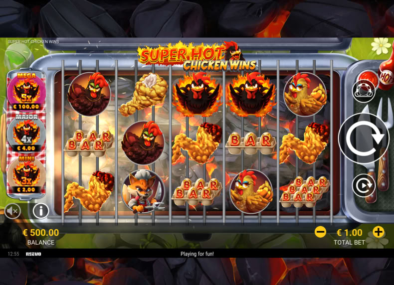 Super Hot Chicken Wins game - play for free