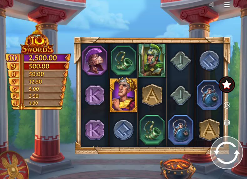 10 Swords game - play for free