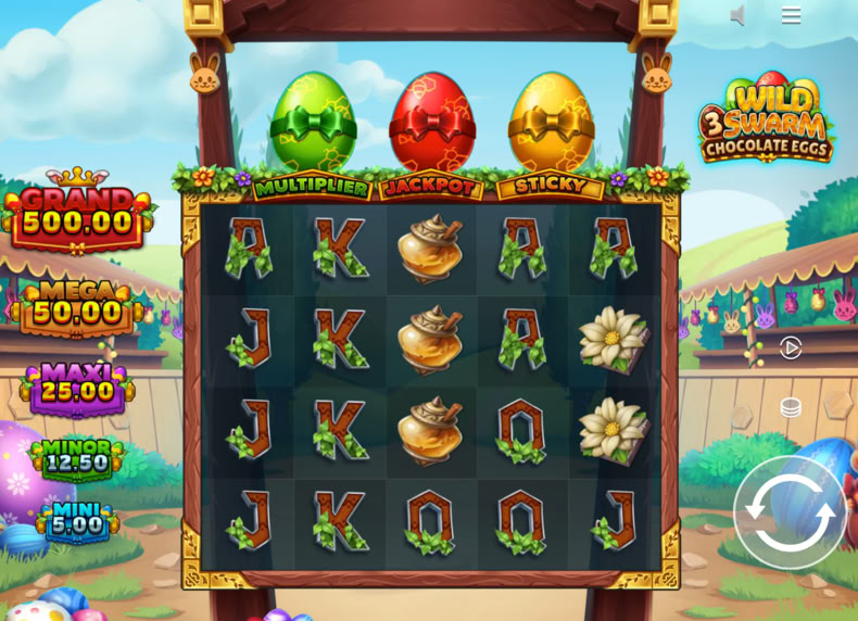 Wild Swarm 3 Chocolate Eggs game - play for free