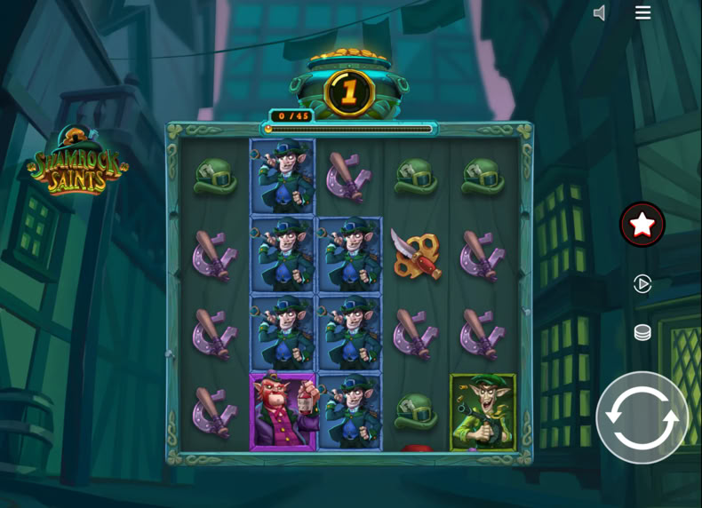 Shamrock Saints game - play for free