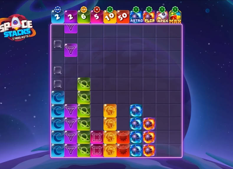 Space Stacks game - play for free