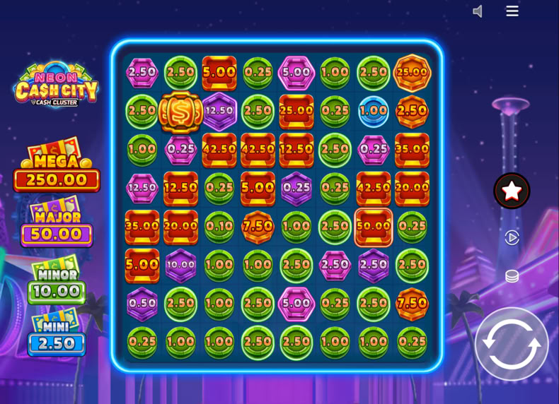 Neon Cash City game - play for free