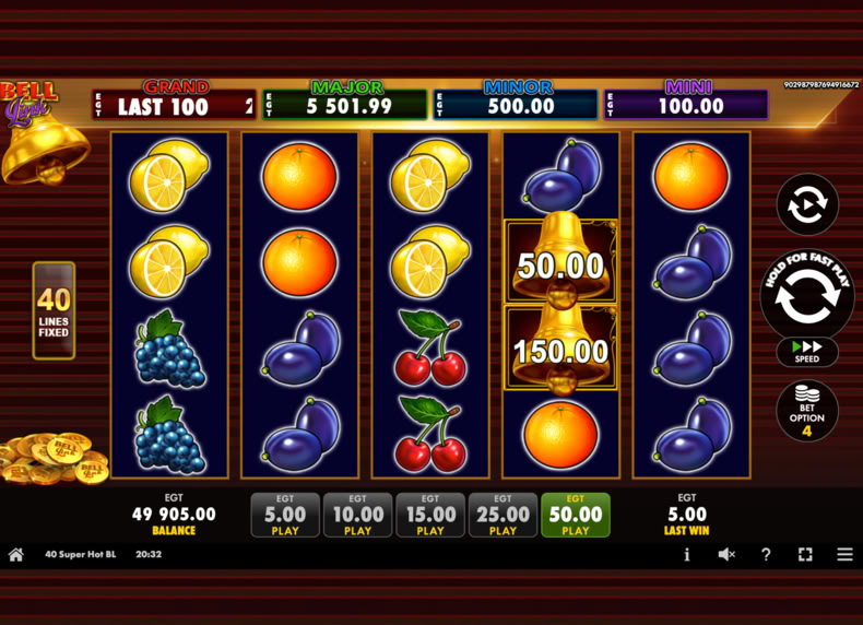 40 SUPER HOT BELL LINK - bell-link - en game - play for free