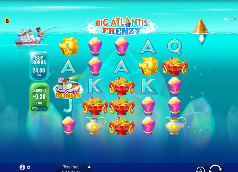Big Atlantis Frenzy game - play for free