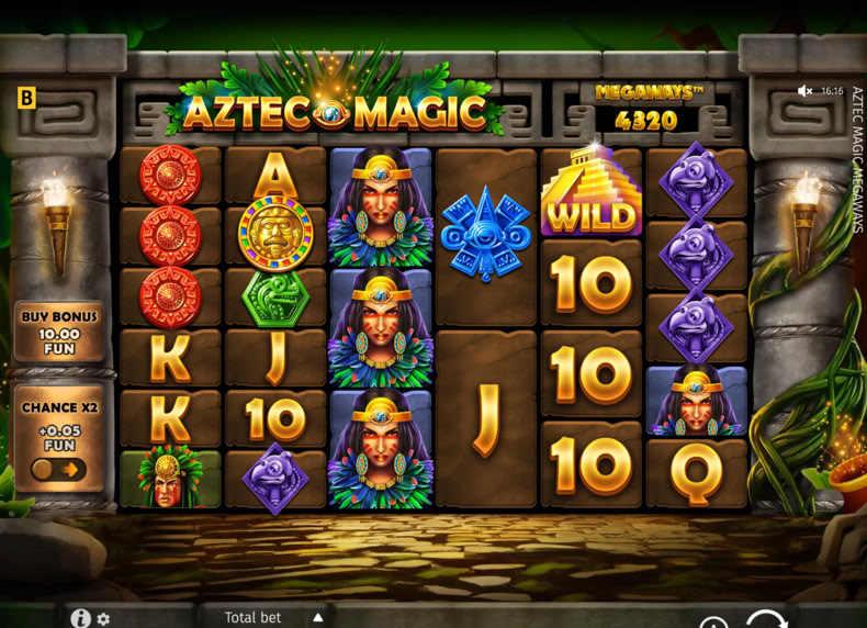Aztec Magic Megaways game - play for free