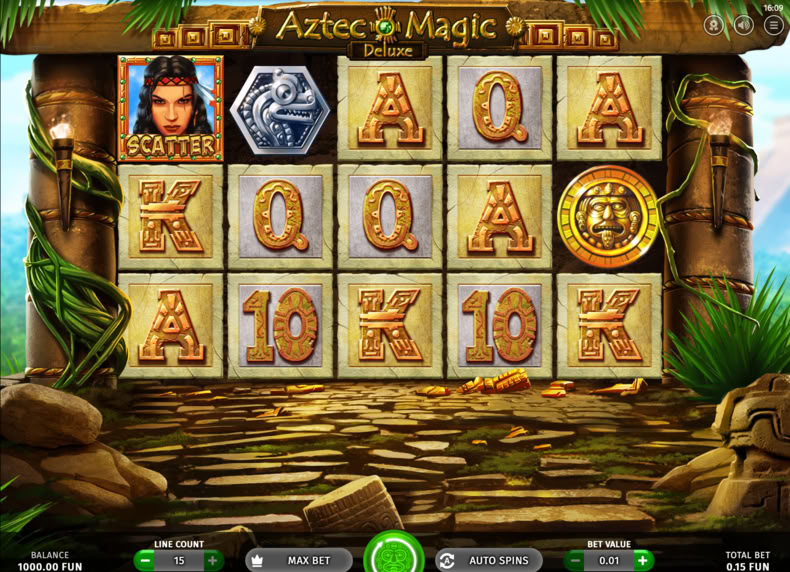 Aztec Magic Deluxe game - play for free