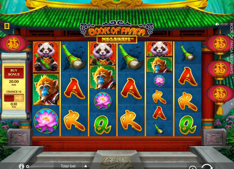 Book of Panda Megaways game - play for free