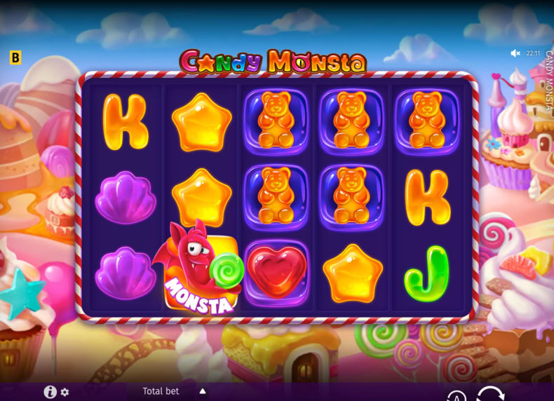 Candy Monsta Halloween game - play for free