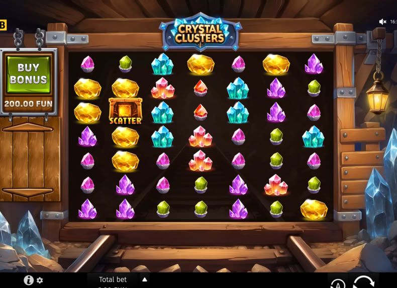 Crystal Clusters game - play for free