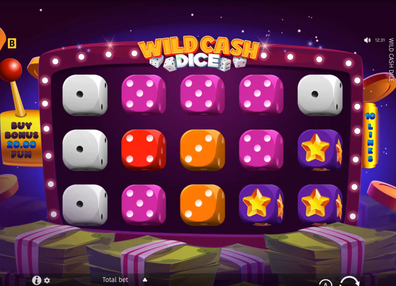 Wild Cash Dice game - play for free