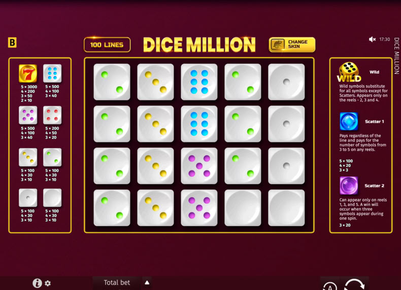 Dice Million game - play for free