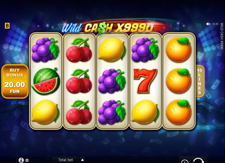 Wild Cash x9990 game - play for free