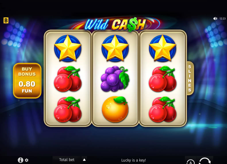 Wild Cash game - play for free