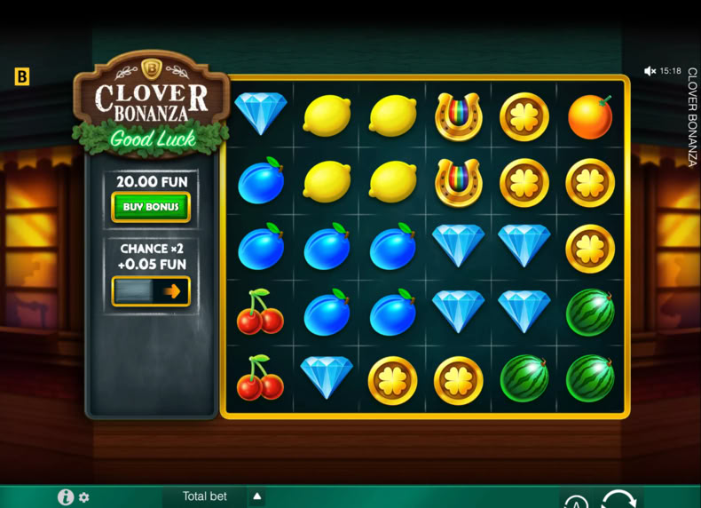 Clover Bonanza game - play for free