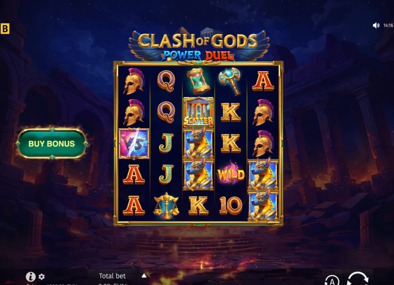 Clash of Gods Power Duel game - play for free