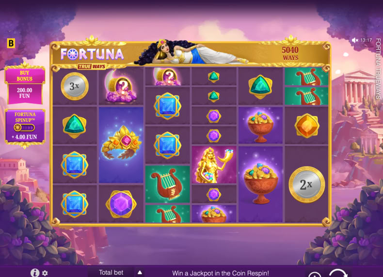 Fortuna TRUEWAYS game - play for free