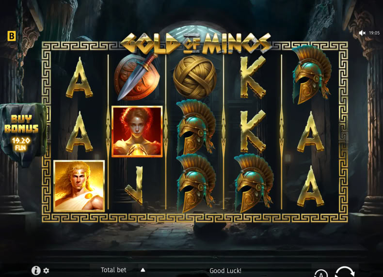 Gold of Minos game - play for free