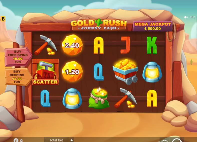Gold Rush with Johnny Cash game - play for free