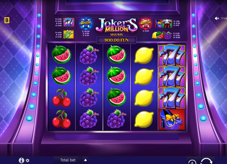 Joker's Million game - play for free