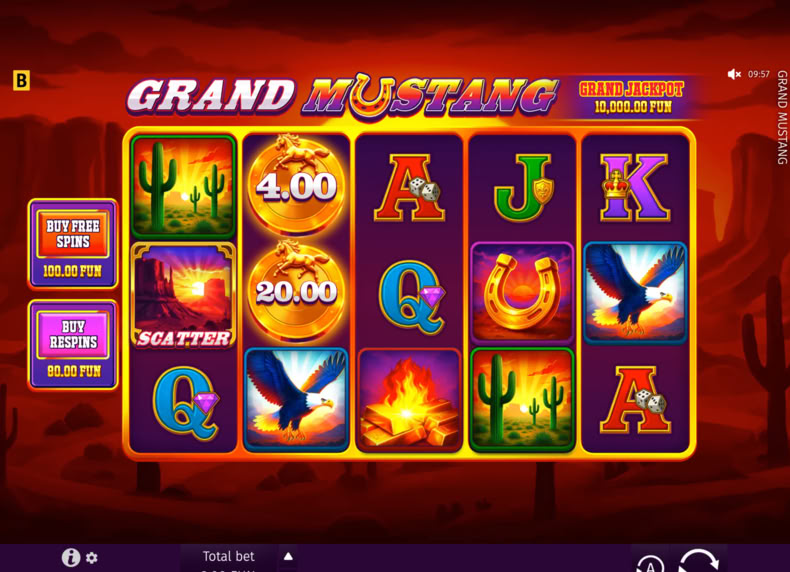 Grand Mustang game - play for free