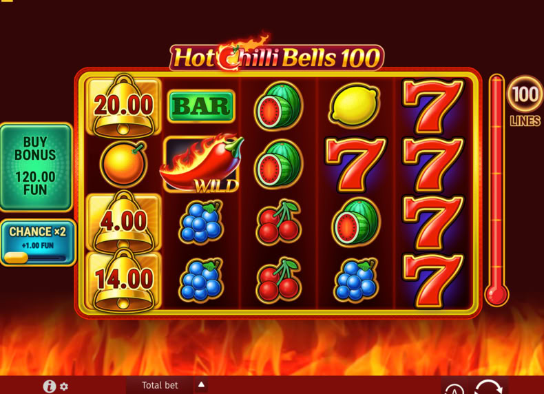 Hot Chilli Bells 100 game - play for free