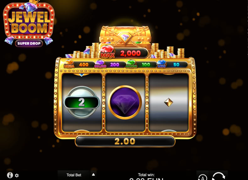 Jewel Boom Super Drop game - play for free