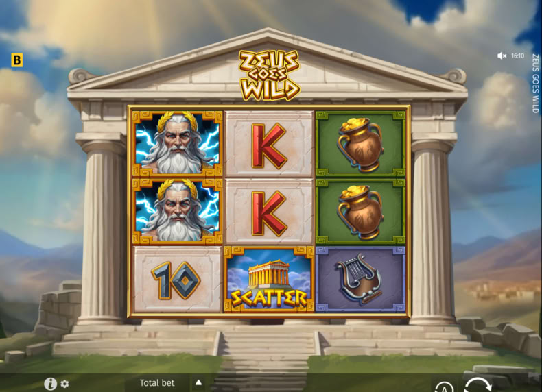 Zeus Goes Wild game - play for free