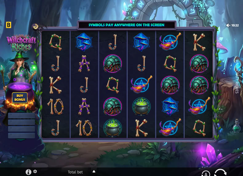 Witchcraft Riches game - play for free