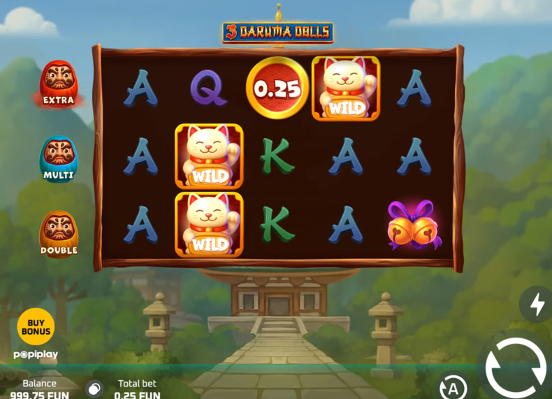 3 Daruma Dolls game - play for free