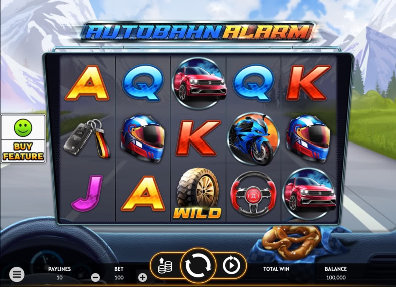 Autobahn Alarm game - play for free