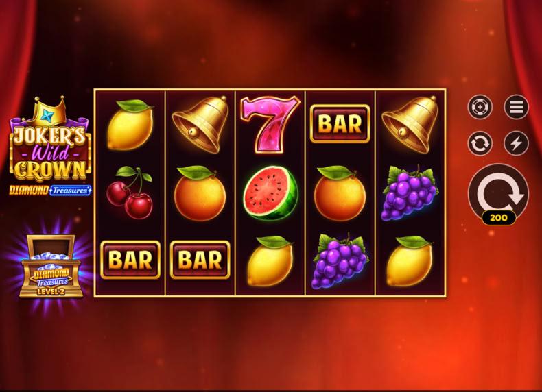 Joker’s Wild Crown – Diamond Treasures game - play for free