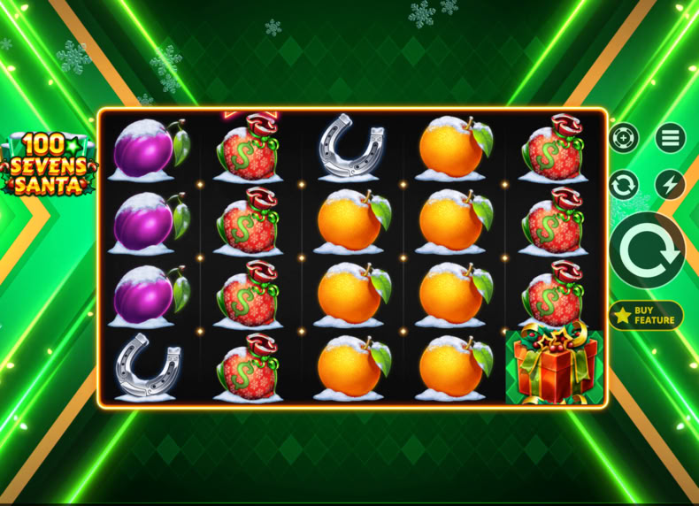 100 Sevens Santa game - play for free