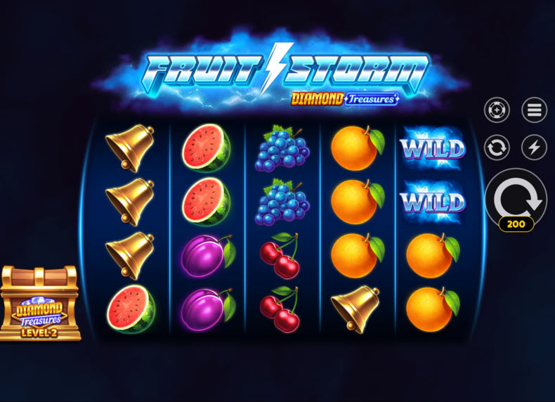 Fruit Storm – Diamond Treasures game - play for free