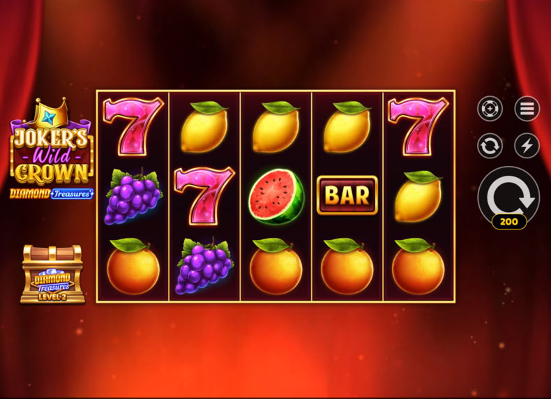 Joker’s Wild Crown – Diamond Treasures 2026 game - play for free