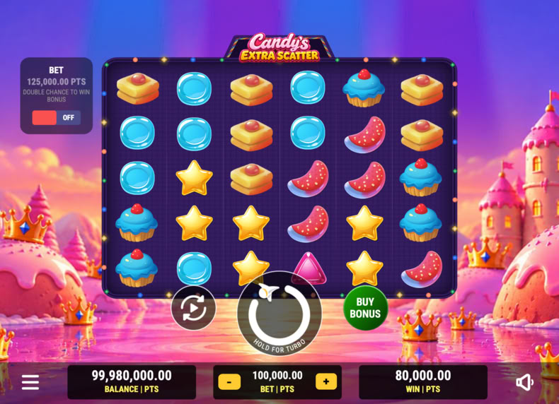 Candy's Extra Scatter game - play for free