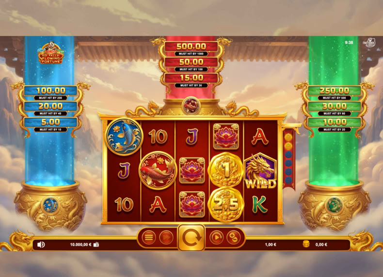 Koi Falls: Flowing Fortune game - play for free