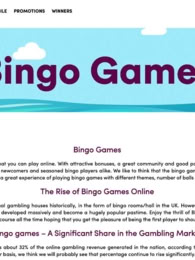 Sailor Bingo