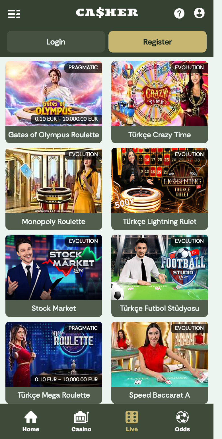 Casher - Review, Bonuses, and Casino Rating 2026